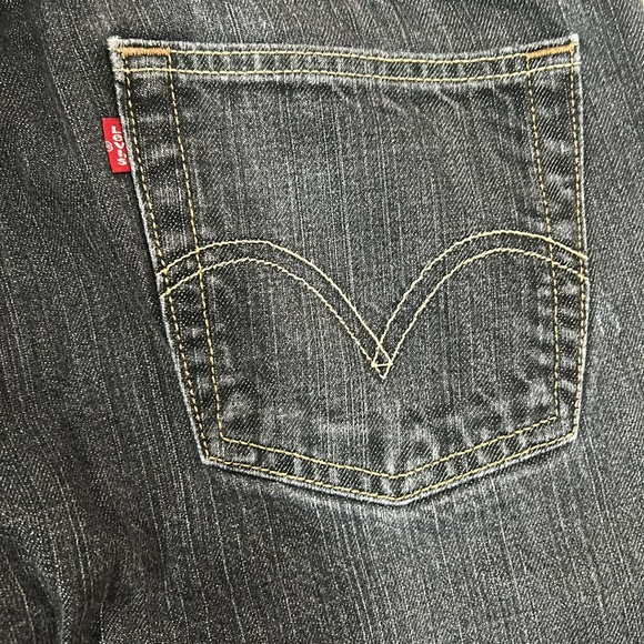 Men pants Levi’s 514 W31 L30 Black - Picture 5 of 8